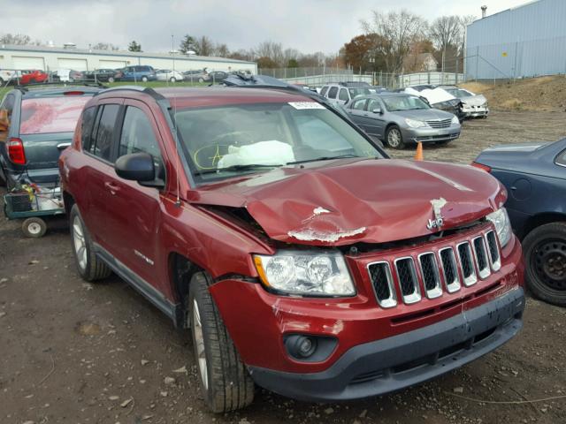 1J4NF1FB1BD134962 - 2011 JEEP COMPASS SP RED photo 1