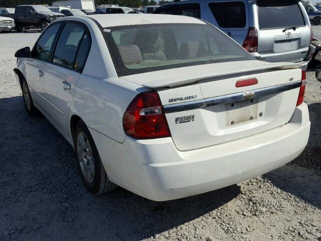 1G1ZT58F27F249792 - 2007 CHEVROLET MALIBU LT WHITE photo 3