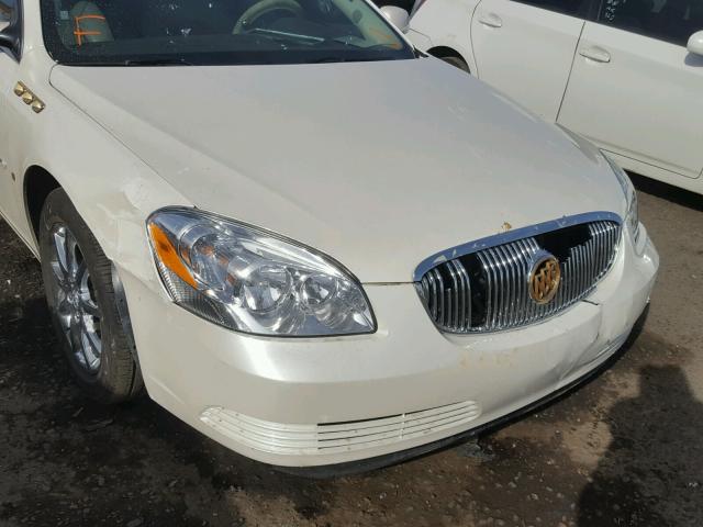 1G4HD57248U174360 - 2008 BUICK LUCERNE CX WHITE photo 9