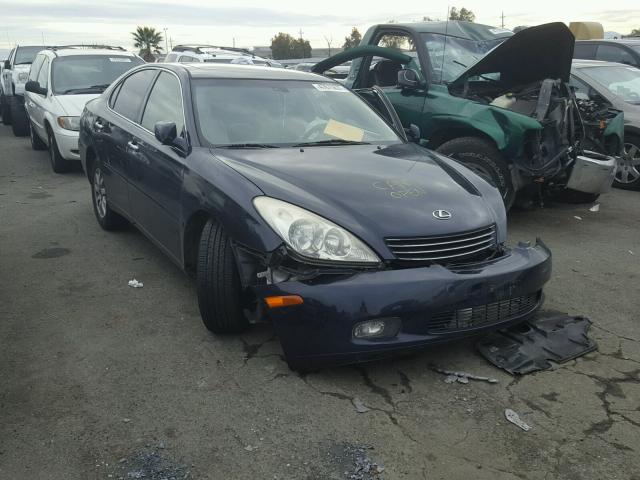 JTHBA30G945025748 - 2004 LEXUS ES 330 BLUE photo 1