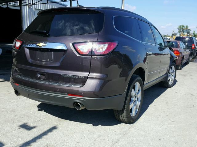 1GNKVJKD0GJ121929 - 2016 CHEVROLET TRAVERSE L PURPLE photo 4