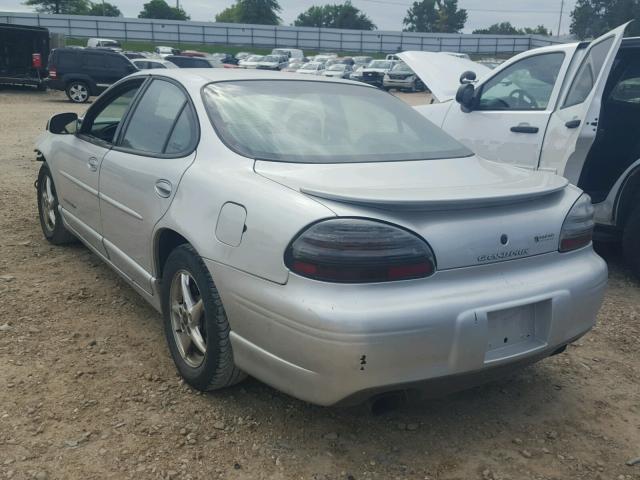 1G2WP52K42F182503 - 2002 PONTIAC GRAND PRIX ვერცხლისფერი ფოტო 3