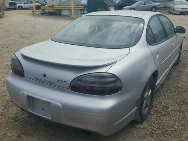 1G2WP52K42F182503 - 2002 PONTIAC GRAND PRIX ვერცხლისფერი ფოტო 4
