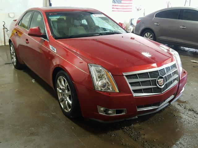 1G6DT57V380143935 - 2008 CADILLAC CTS HI FEA RED photo 1