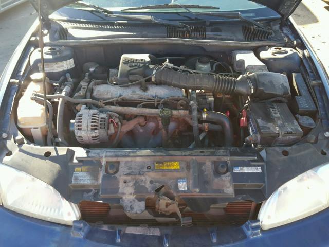 1G1JC5243Y7399197 - 2000 CHEVROLET CAVALIER BLUE photo 7