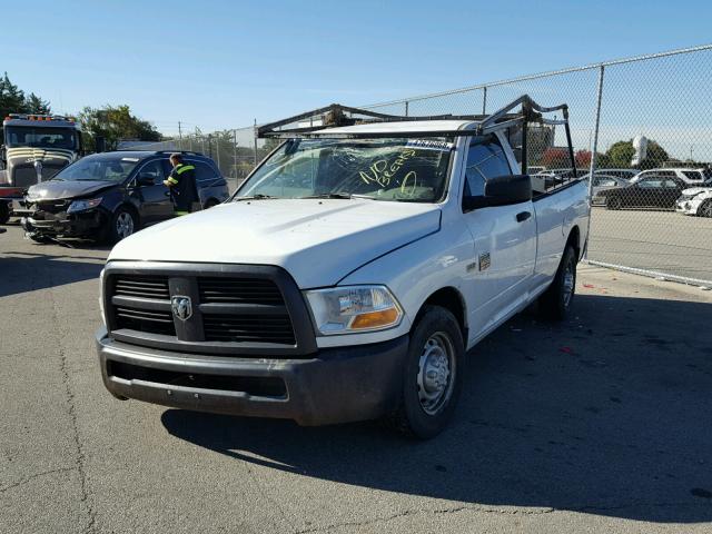 3C6LD4AT1CG168013 - 2012 DODGE RAM 2500 S WHITE photo 2