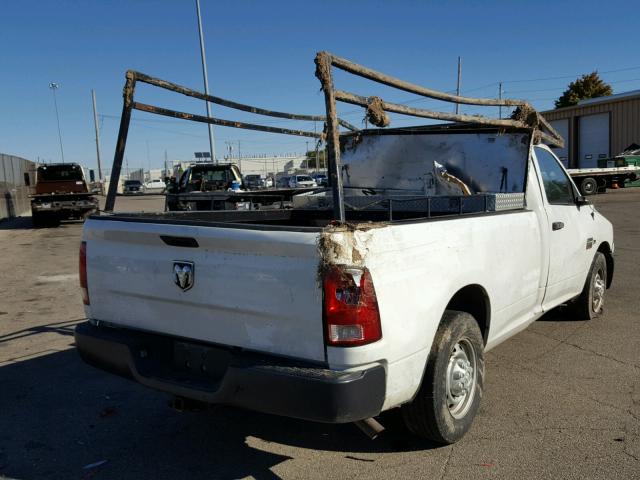 3C6LD4AT1CG168013 - 2012 DODGE RAM 2500 S WHITE photo 4