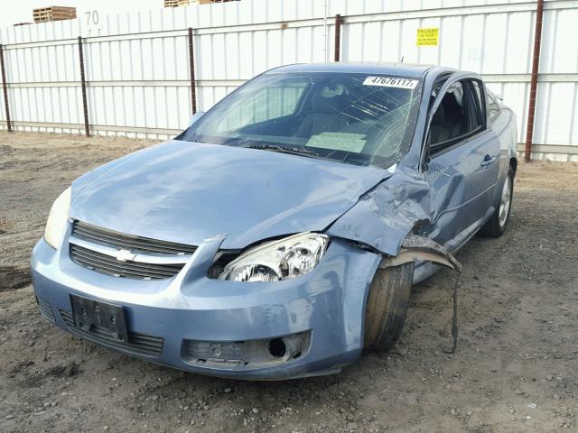 1G1AL18F067657061 - 2006 CHEVROLET COBALT LT BLUE photo 2