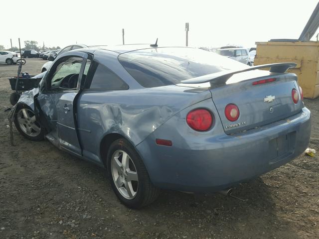 1G1AL18F067657061 - 2006 CHEVROLET COBALT LT BLUE photo 3