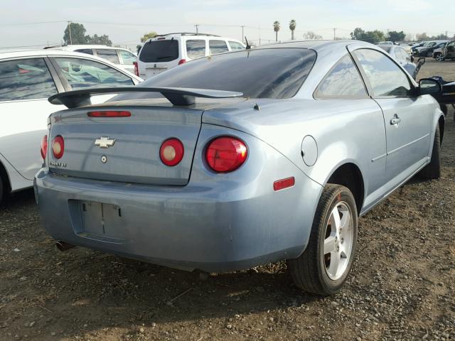 1G1AL18F067657061 - 2006 CHEVROLET COBALT LT BLUE photo 4