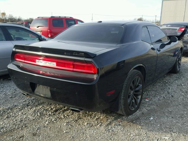 2C3CDYCJ7DH615431 - 2013 DODGE CHALLENGER CHARCOAL photo 4