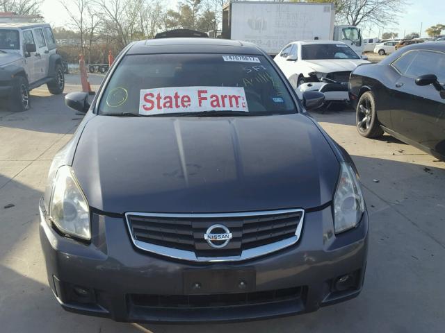 1N4BA41E77C841416 - 2007 NISSAN MAXIMA SE BLACK photo 9