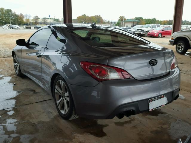 KMHHT6KDXCU074368 - 2012 HYUNDAI GENESIS CO CHARCOAL photo 3