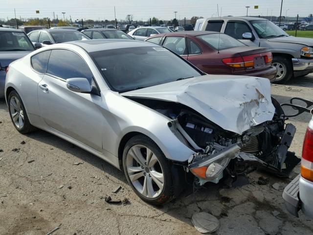 KMHHU6KH9AU007662 - 2010 HYUNDAI GENESIS CO SILVER photo 1