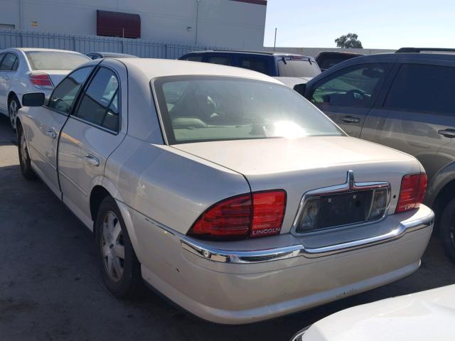 1LNHM86S42Y614953 - 2002 LINCOLN LS 米色 照片 3