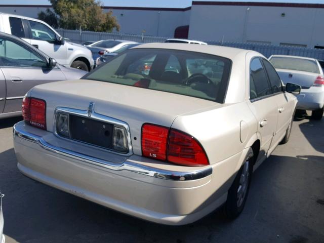 1LNHM86S42Y614953 - 2002 LINCOLN LS 米色 照片 4
