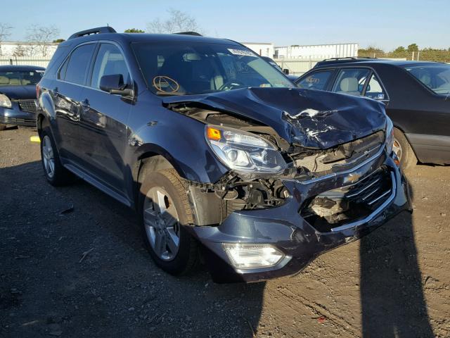 2GNFLFEK6G6168832 - 2016 CHEVROLET EQUINOX LT BLUE photo 1