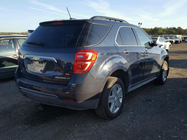 2GNFLFEK6G6168832 - 2016 CHEVROLET EQUINOX LT BLUE photo 4