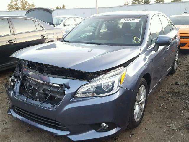 4S3BNBH62F3023057 - 2015 SUBARU LEGACY 2.5 BLUE photo 2