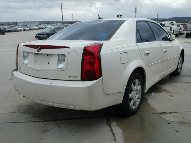 1G6DM57T060204263 - 2006 CADILLAC CTS WHITE photo 4