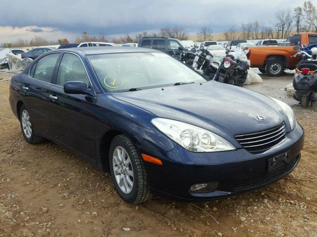 JTHBF30G825024153 - 2002 LEXUS ES 300 BLUE photo 1