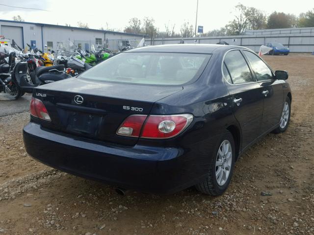 JTHBF30G825024153 - 2002 LEXUS ES 300 BLUE photo 4