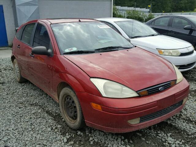 3FAFP37392R225517 - 2002 FORD FOCUS ZX5 BURGUNDY photo 1