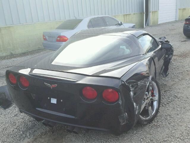 1G1YE2DW9A5101940 - 2010 CHEVROLET CORVETTE BLACK photo 4