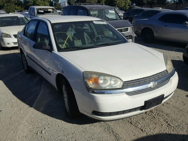 1G1ZS52834F144669 - 2004 CHEVROLET MALIBU WHITE photo 1