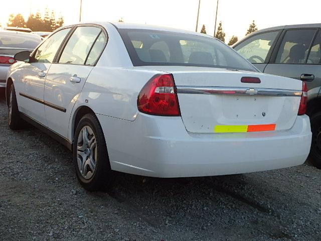 1G1ZS52834F144669 - 2004 CHEVROLET MALIBU WHITE photo 3