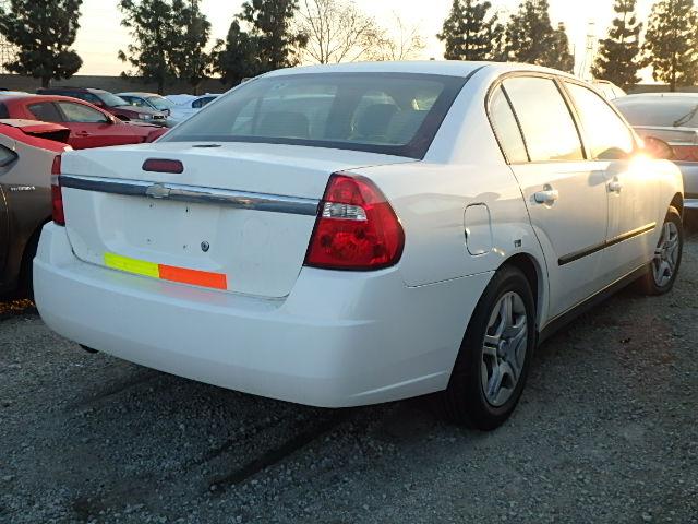 1G1ZS52834F144669 - 2004 CHEVROLET MALIBU WHITE photo 4