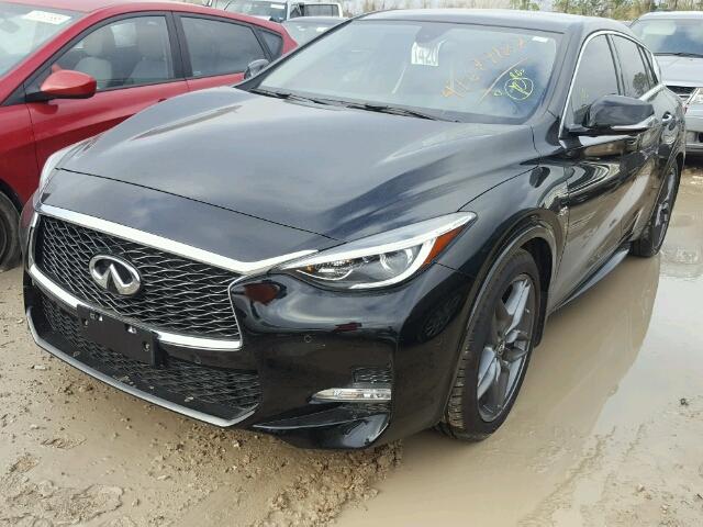 SJKCH5CP1HA024211 - 2017 INFINITI QX30 BASE BLACK photo 2