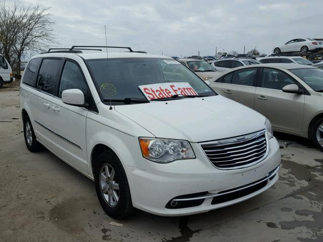 2C4RC1BG1CR158162 - 2012 CHRYSLER TOWN & COU WHITE photo 1