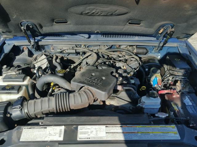 1FMYU70E82UA92204 - 2002 FORD EXPLORER S BLUE photo 7