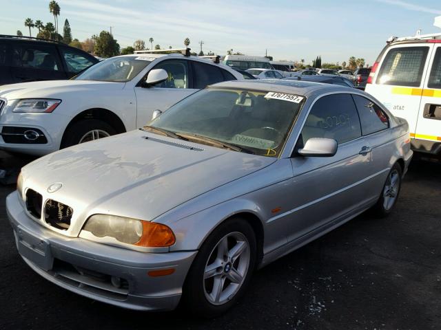 WBABN33461JW59137 - 2001 BMW 325 CI SILVER photo 2