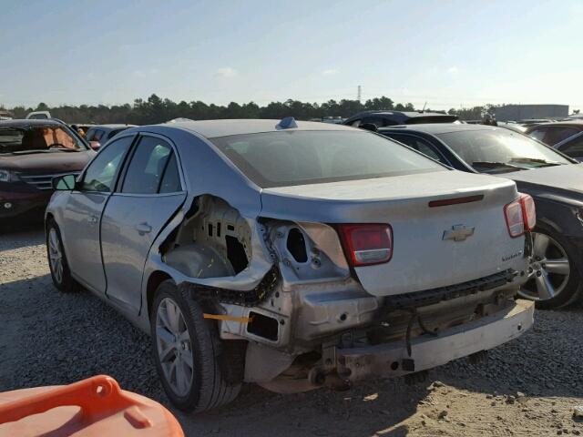 1G11E5SL3EF110225 - 2014 CHEVROLET MALIBU 2LT SILVER photo 3