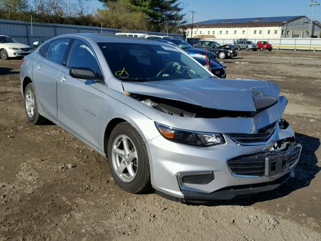 1G1ZB5ST4HF197455 - 2017 CHEVROLET MALIBU LS ვერცხლისფერი ფოტო 1
