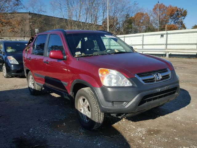 SHSRD78854U256133 - 2004 HONDA CR-V EX MAROON photo 1