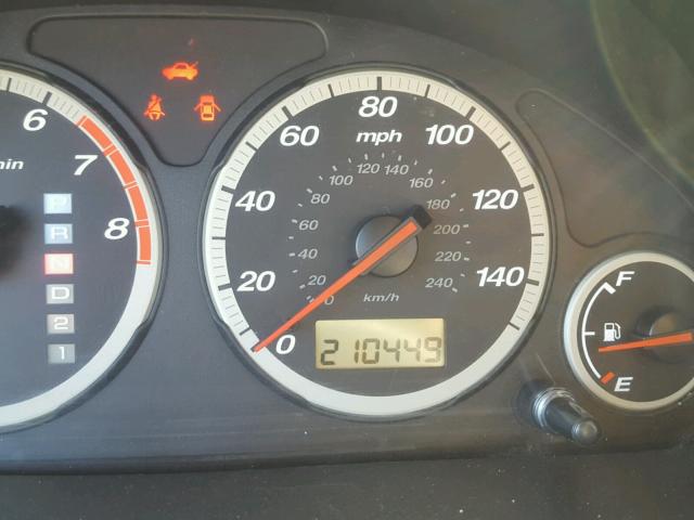 SHSRD78854U256133 - 2004 HONDA CR-V EX მუქწითელი ფოტო 8