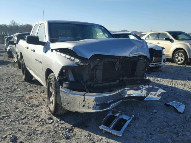 1D7RB1GP1BS519842 - 2011 DODGE RAM 1500 SILVER photo 1