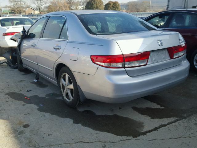 1HGCM56633A054144 - 2003 HONDA ACCORD EX SILVER photo 3