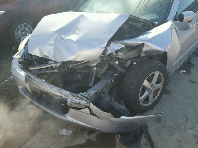 1HGCM56633A054144 - 2003 HONDA ACCORD EX SILVER photo 9