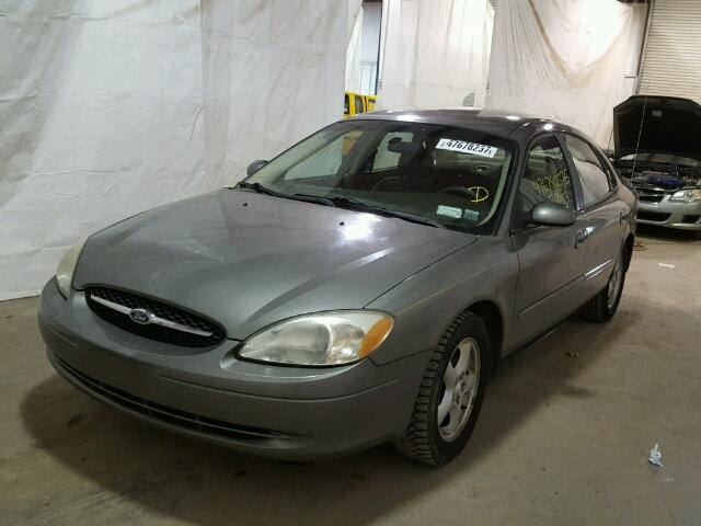 1FAFP55U62G186982 - 2002 FORD TAURUS SES GRAY photo 2