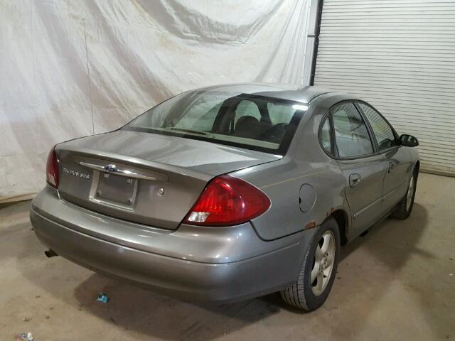 1FAFP55U62G186982 - 2002 FORD TAURUS SES GRAY photo 4