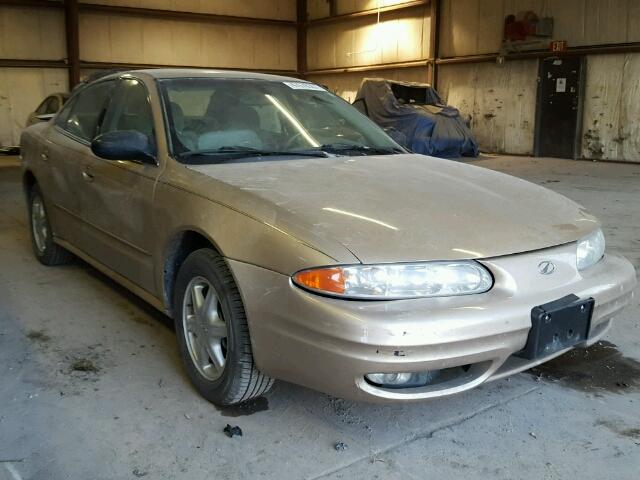 1G3NL52F53C261896 - 2003 OLDSMOBILE ALERO GL TAN photo 1