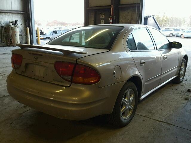 1G3NL52F53C261896 - 2003 OLDSMOBILE ALERO GL TAN photo 4