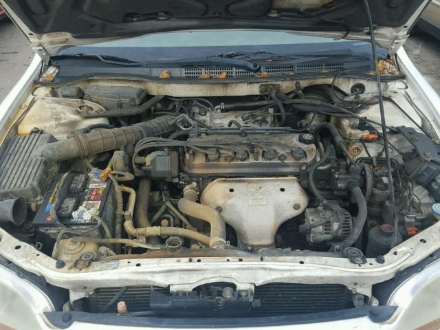1HGCG56611A144610 - 2001 HONDA ACCORD EX 白色 照片 7