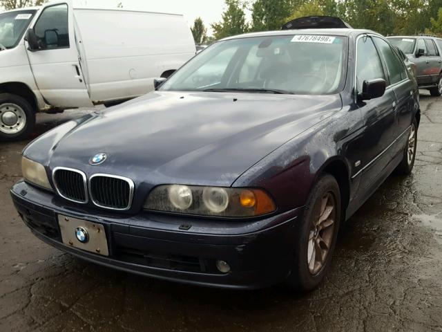 WBADT43403G026086 - 2003 BMW 525 I AUTO BLUE photo 2