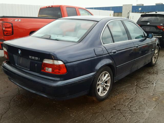 WBADT43403G026086 - 2003 BMW 525 I AUTO BLUE photo 4