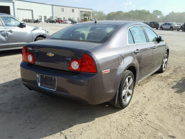 1G1ZC5E14BF180296 - 2011 CHEVROLET MALIBU 1LT GRAY photo 4